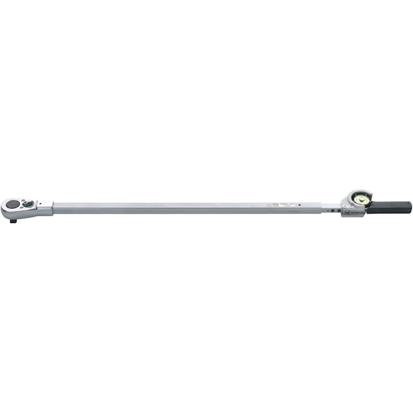 MANOSKOP torque wrench w.dial gauge and permanently installed ratchet 100-600 ft-lb sq drive 3/4